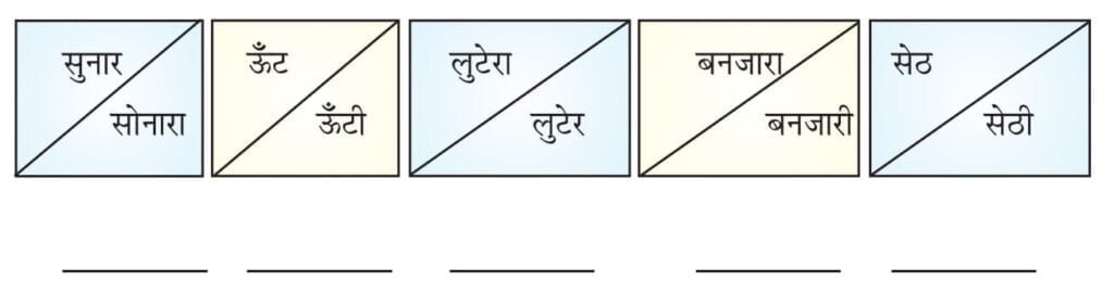 Class 7 Hindi Sem 1 Chapter 3 Swadhyay 